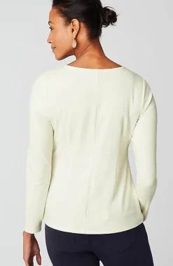 J.Jill Wearever Draped Top | Jjill-Women Tops & Tees