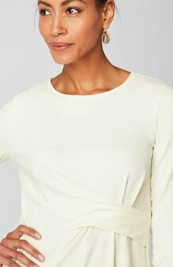 J.Jill Wearever Draped Top | Jjill-Women Tops & Tees