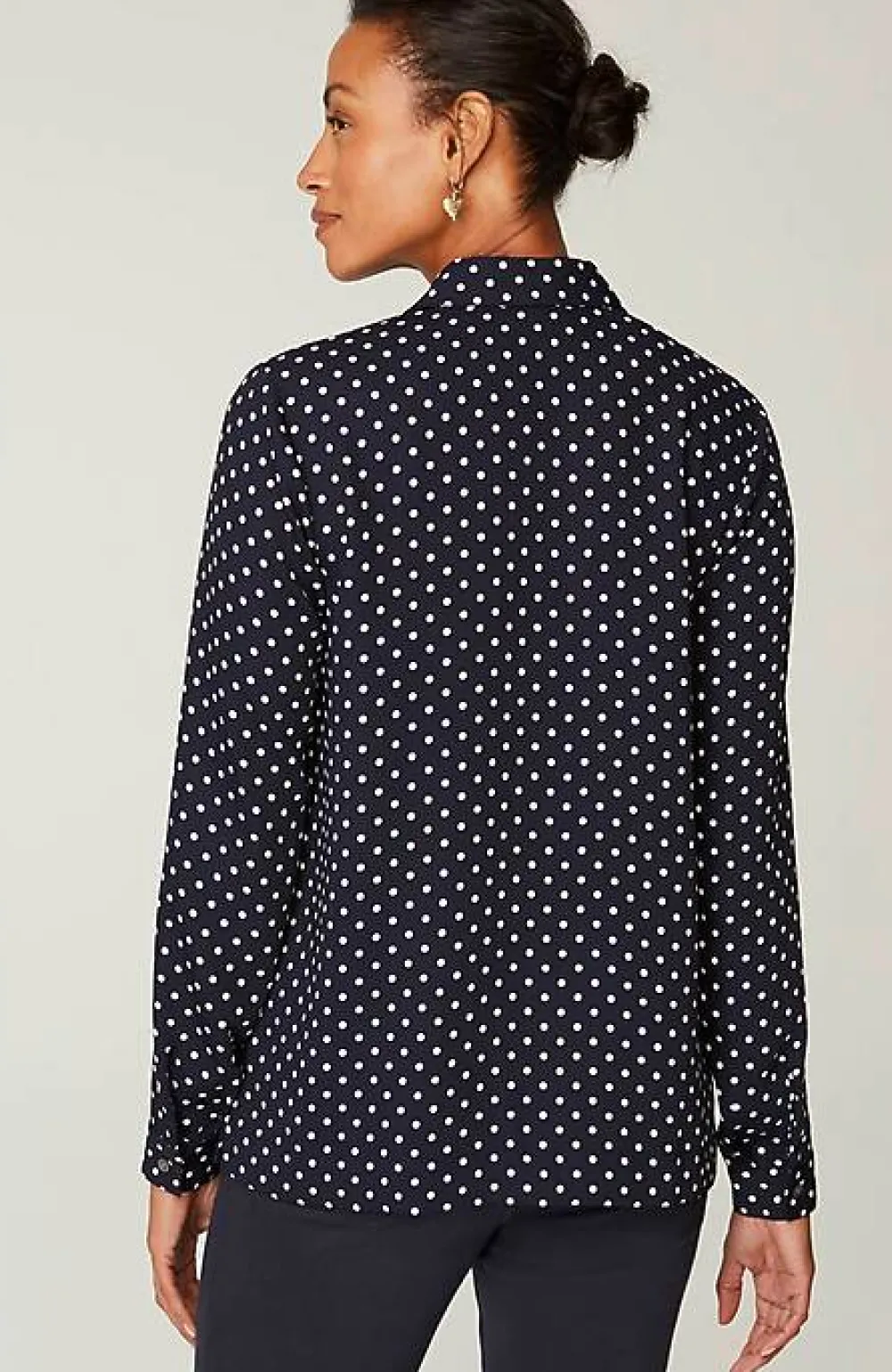 J.Jill Wearever Easy-Care A-Line Button-Front Shirt | Jjill-Women Shirts & Blouses