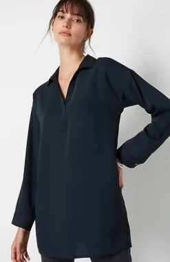 J.Jill Wearever Easy-Care Essential Tunic | Jjill-Women Tunics