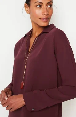 J.Jill Wearever Easy-Care Essential Tunic | Jjill-Women Tunics