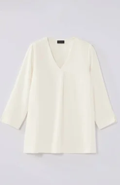 J.Jill Wearever Easy-Care Front-Pleated Top | Jjill-Women Shirts & Blouses