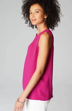 J.Jill Wearever Easy-Care Pleated Top | Jjill-Women Shirts & Blouses