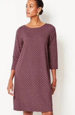 J.Jill Wearever Easy Pleat-Back Dress | Jjill-Women Dresses
