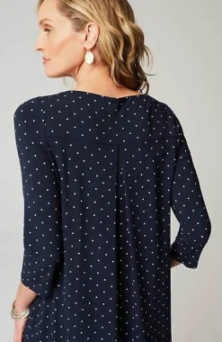 J.Jill Wearever Easy Pleat-Back Dress | Jjill-Women Dresses