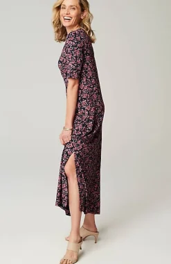 J.Jill Wearever Elbow-Sleeve Maxi Dress | Jjill-Women Dresses