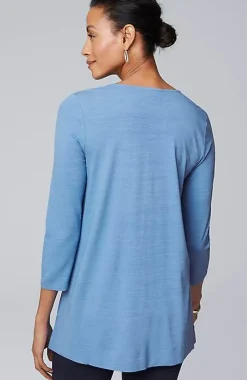 J.Jill Wearever Faux-Layered Tunic | Jjill-Women Tops & Tees