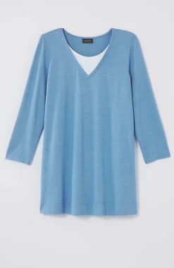 J.Jill Wearever Faux-Layered Tunic | Jjill-Women Tops & Tees