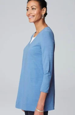 J.Jill Wearever Faux-Layered Tunic | Jjill-Women Tops & Tees