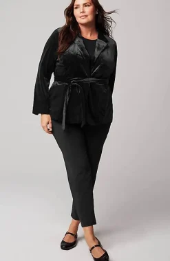 J.Jill Wearever Knit Velvet Jacket | Jjill-Women Jackets & Coats