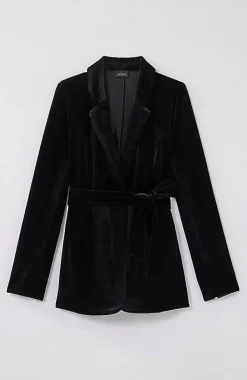 J.Jill Wearever Knit Velvet Jacket | Jjill-Women Jackets & Coats