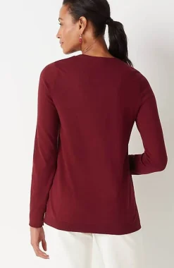 J.Jill Wearever Layering Crew-Neck Sweater | Jjill-Women Sweaters