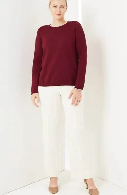 J.Jill Wearever Layering Crew-Neck Sweater | Jjill-Women Sweaters