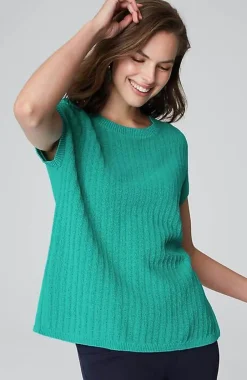 J.Jill Wearever Lightweight Textured Pullover | Jjill-Women Sweaters
