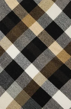 J.Jill Wearever Neutral Plaid Triangle Scarf | Jjill-Women Ponchos, Ruanas & Scarves