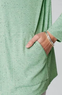 J.Jill Wearever Open-Front Marled Jacket | Jjill-Women Jackets & Coats