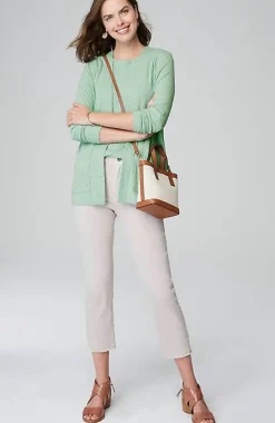 J.Jill Wearever Open-Front Marled Jacket | Jjill-Women Jackets & Coats