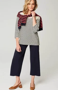 J.Jill Wearever Ottoman Square-Neck Top | Jjill-Women Tops & Tees