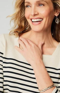 J.Jill Wearever Ottoman Square-Neck Top | Jjill-Women Tops & Tees