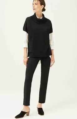 J.Jill Wearever Pointelle Short-Sleeve Sweater | Jjill-Women Sweaters