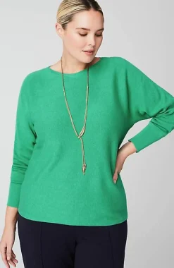 J.Jill Wearever Refined Knit Dolman-Sleeve Sweater | Jjill-Women Sweaters