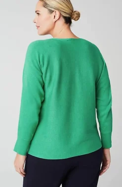 J.Jill Wearever Refined Knit Dolman-Sleeve Sweater | Jjill-Women Sweaters