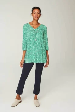 J.Jill Wearever Shirred A-Line Tunic | Jjill-Women Tops & Tees