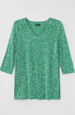 J.Jill Wearever Shirred A-Line Tunic | Jjill-Women Tops & Tees