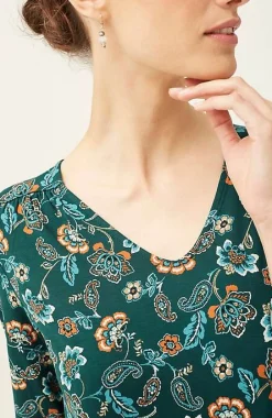 J.Jill Wearever Shirred A-Line Tunic | Jjill-Women Tops & Tees
