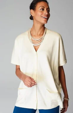 J.Jill Wearever Short Dolman-Sleeve Cardi | Jjill-Women Sweaters