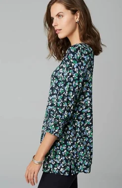 J.Jill Wearever Smocked Tunic | Jjill-Women Tops & Tees