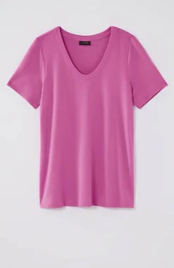 J.Jill Wearever Soft-V-Neck Tee | Jjill-Women Tops & Tees