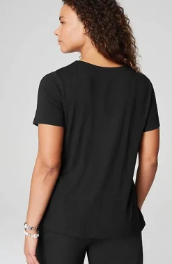 J.Jill Wearever Soft-V-Neck Tee | Jjill-Women Tops & Tees