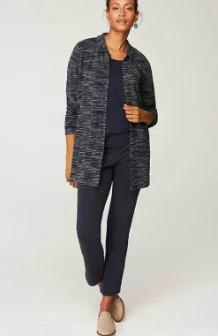 J.Jill Wearever Textured Button-Front Tunic | Jjill-Women Tops & Tees