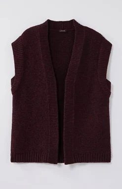 J.Jill Wearever Textured Open-Front Sweater-Vest | Jjill-Women Sweaters