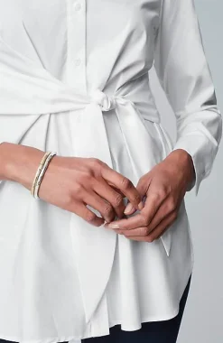 J.Jill Wearever Tie-Front Top | Jjill-Women Shirts & Blouses