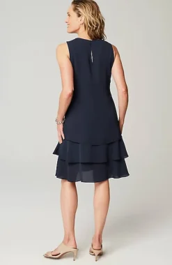 J.Jill Wearever Tiered Flounce Dress | Jjill-Women Dresses