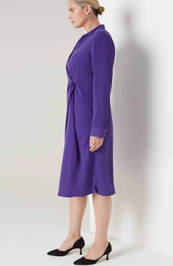 J.Jill Wearever Twist-Front Shirtdress | Jjill-Women Dresses