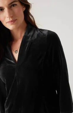 J.Jill Wearever Velvet-Knit Dress | Jjill-Women Dresses