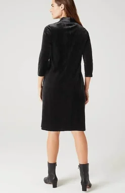 J.Jill Wearever Velvet-Knit Dress | Jjill-Women Dresses