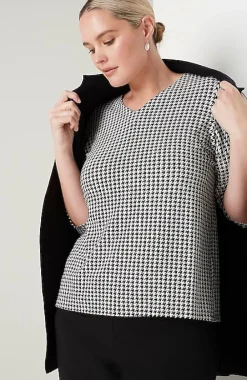 J.Jill Wearever V-Neck Ballet-Sleeve Top | Jjill-Women Tops & Tees