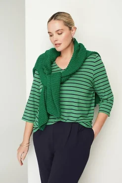 J.Jill Wearever V-Neck Ballet-Sleeve Top | Jjill-Women Tops & Tees