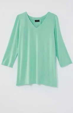 J.Jill Wearever V-Neck Ballet-Sleeve Top | Jjill-Women Tops & Tees