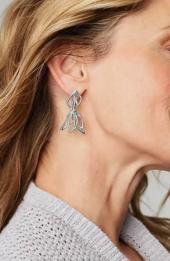 J.Jill Windswept Petals Sculptural Flower Earrings | Jjill-Women Jewelry
