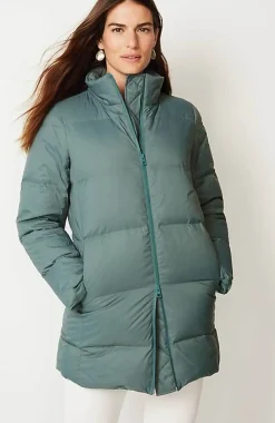 J.Jill Zip-Front Down Puffer Coat | Jjill-Women Jackets & Coats