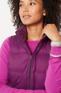 J.Jill Zip-Front Down Puffer Vest | Jjill-Women Jackets & Coats