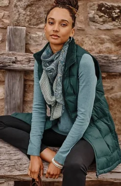 J.Jill Zip-Front Down Puffer Vest | Jjill-Women Jackets & Coats
